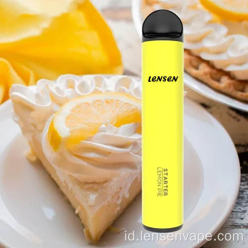 Baterai 650mAh yang disesuaikan 1000PUFFS POD VAPE DISAGA